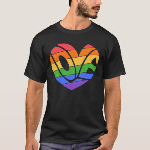 Camiseta Orgullo Amo Gay Rainbow LGBTQ
