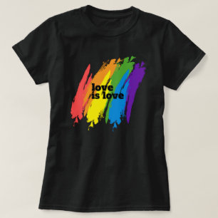 Camiseta Orgullo Amor Amor Arcoiris LGBT