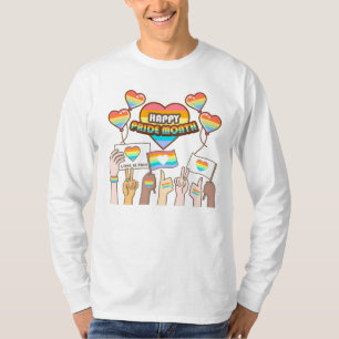 Camiseta Orgullo amor. El amor es justo. Mes del orgullo 