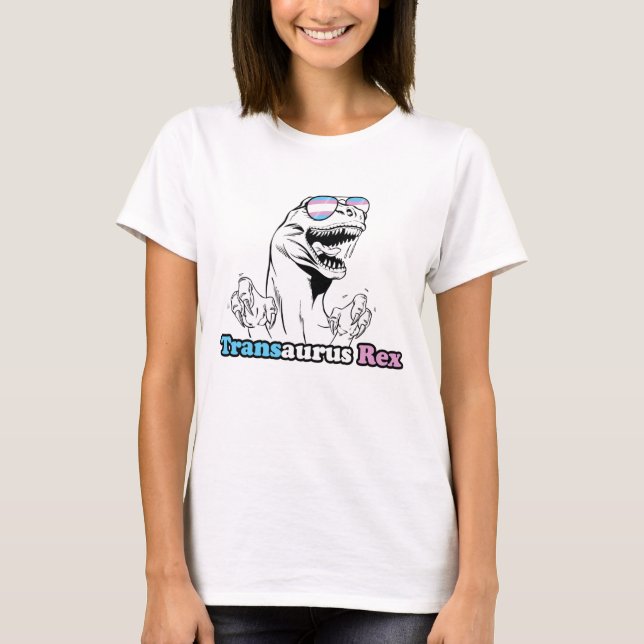 Camiseta Orgullo Animal - Transaurus Rex (Anverso)