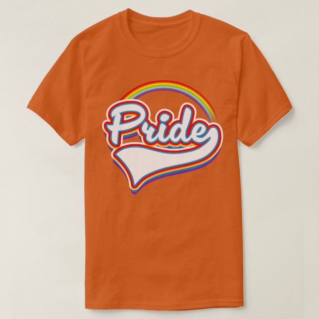 Camiseta Orgullo arcoiris (Diseño del anverso)