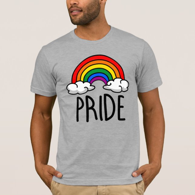 CAMISETA ORGULLO ARCOÍRIS (Anverso)
