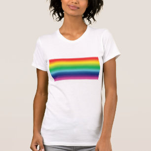 Camiseta Orgullo arcoíris colores lgbtq lgbt patrón de band