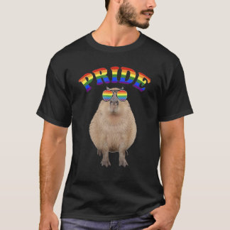 Camiseta Orgullo arcoiris de Capibara Orgullo LGBT