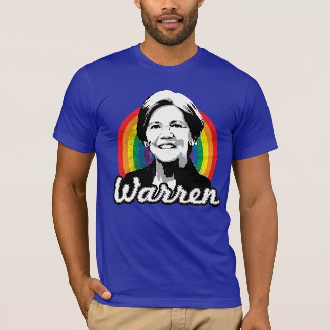 Camiseta Orgullo arcoíris de Warren (Anverso)