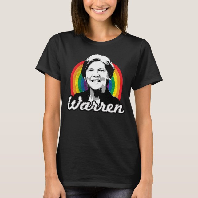 Camiseta Orgullo arcoíris de Warren (Anverso)