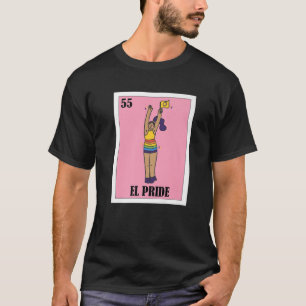 Camiseta Orgullo arcoiris Diseño de lotería LGBT - Bingo me