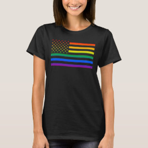 Camiseta Orgullo arcoíris gaytriótico de EE. UU.