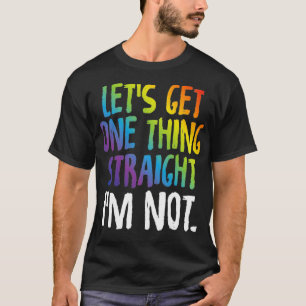 Camiseta Orgullo arcoiris LGBTQ no tee gays lesbiana