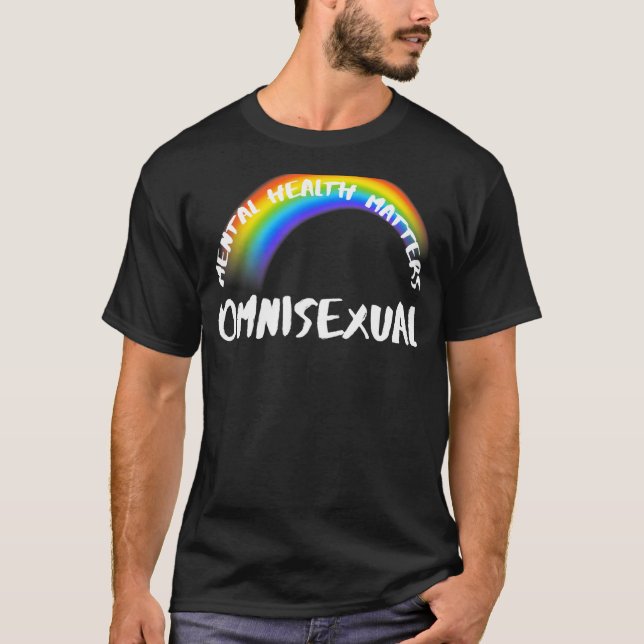 Camiseta Orgullo Arcoiris Lgbtq Omnisexual (Anverso)