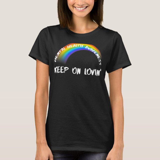 Camiseta Orgullo Arcoiris Lgbtq Sigue Alegre' (Anverso)