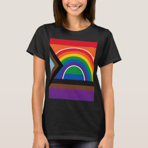 Camiseta Orgullo Arcoíris Negro 
