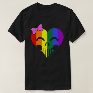 Camiseta Orgullo arcoiris Skully Unisex