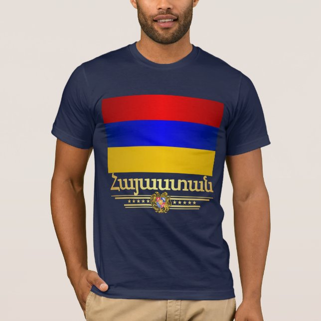 Camiseta Orgullo armenio (Anverso)