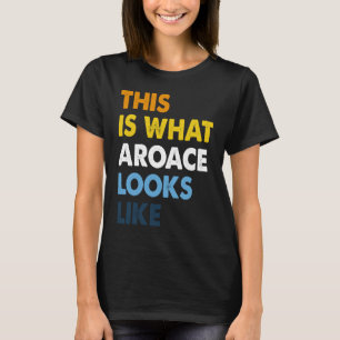 Camiseta Orgullo Aroace Aromántico Asexual Orgullo Aro Ace