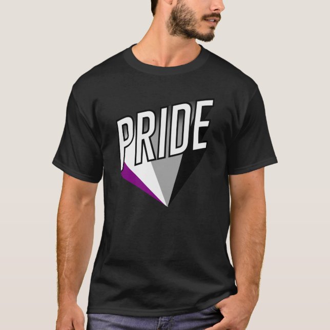 Camiseta Orgullo asexual (Anverso)