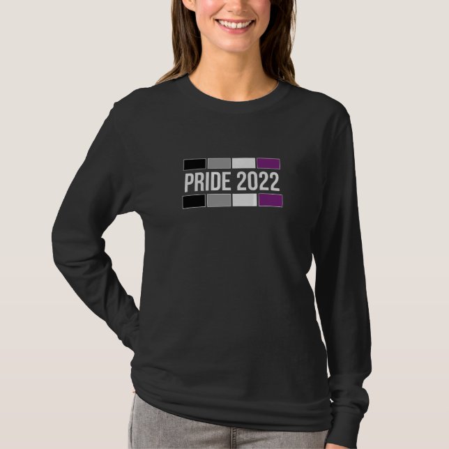 Camiseta Orgullo Asexual 2022 Lgbt Orgullo De Ace Marcha Lg (Anverso)