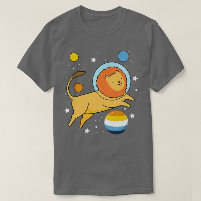 Camiseta Orgullo Astronauta de León (Diseño del anverso)