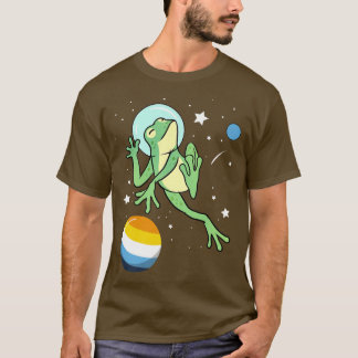 Camiseta Orgullo astronauta de rana