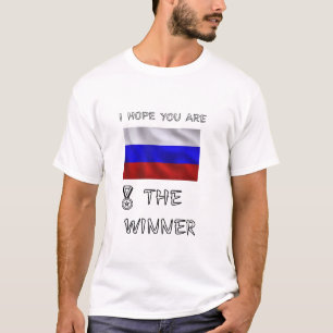 Camiseta Orgullo-Atletico-Bandera-Rusia-Equipo-Juegos-Mundi