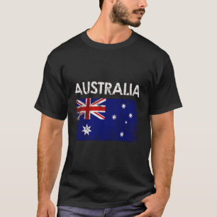 Camiseta Orgullo australiano por la bandera
