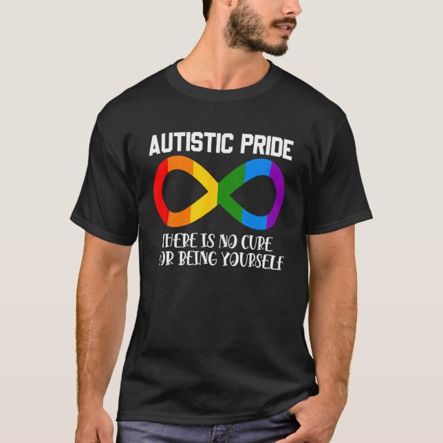 Camiseta Orgullo autista Donu2019t necesita cura para ser Y (Anverso)