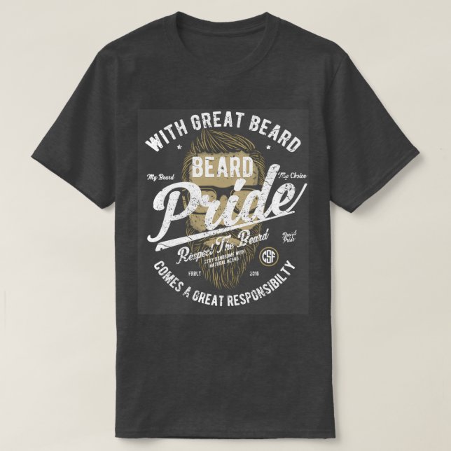 Camiseta Orgullo barba 11 (Diseño del anverso)