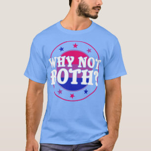 Camiseta Orgullo Bi por qué no ambos graciosos bisexuales L