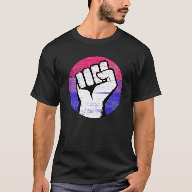 Camiseta Orgullo Bisexual (Anverso)