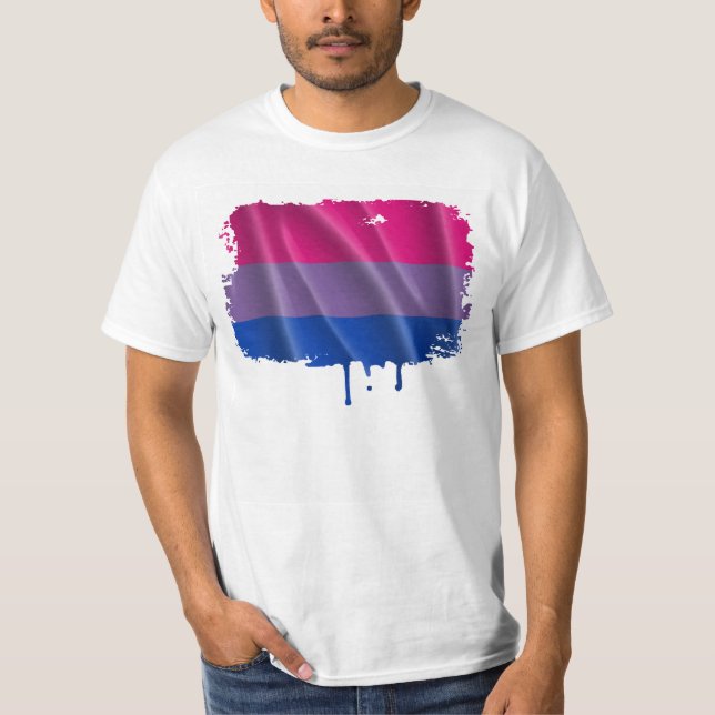 CAMISETA ORGULLO BISEXUAL (Anverso)