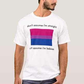 Camiseta orgullo bisexual