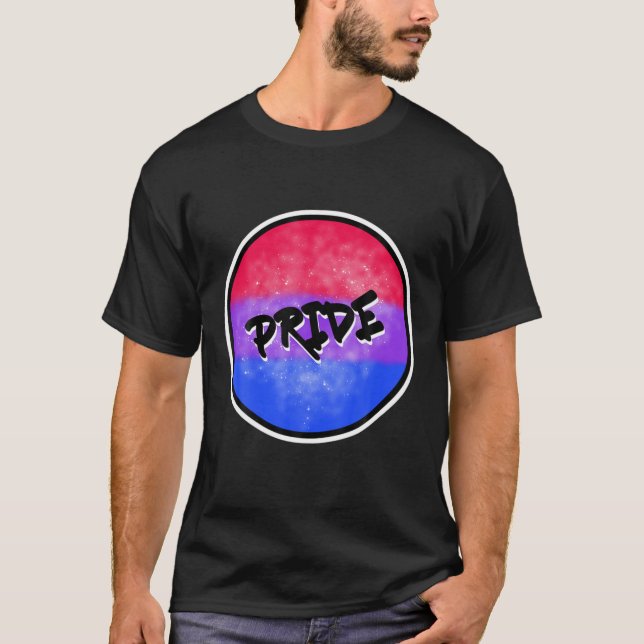 Camiseta Orgullo bisexual Arcoiris Bisexual Bandera Lgbt Ga (Anverso)