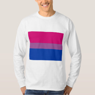 Camiseta Orgullo Bisexual (Bandera Bi)
