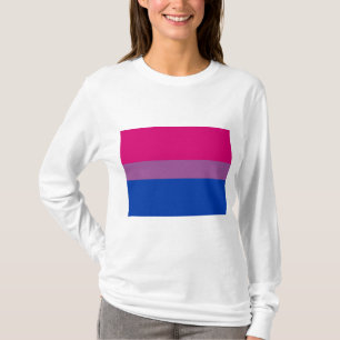 Camiseta Orgullo Bisexual (Bandera Bi)