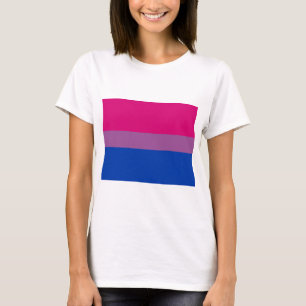 Camiseta Orgullo Bisexual (Bandera Bi)