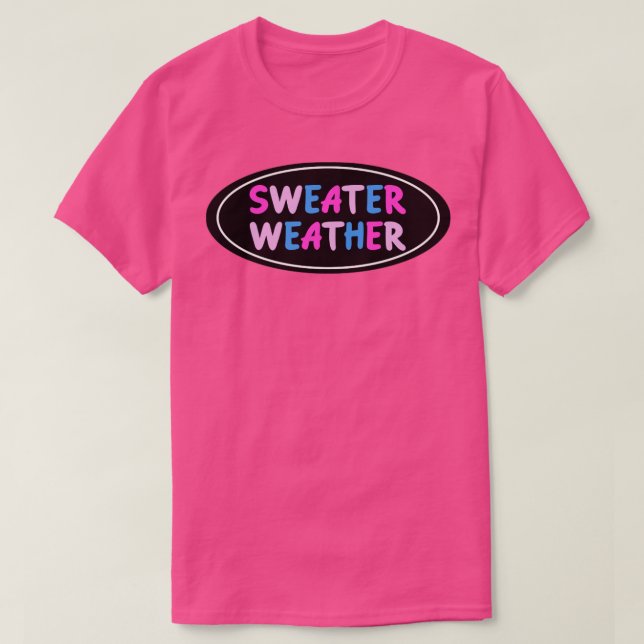 Camiseta Orgullo bisexual en el clima de suero1 (Diseño del anverso)
