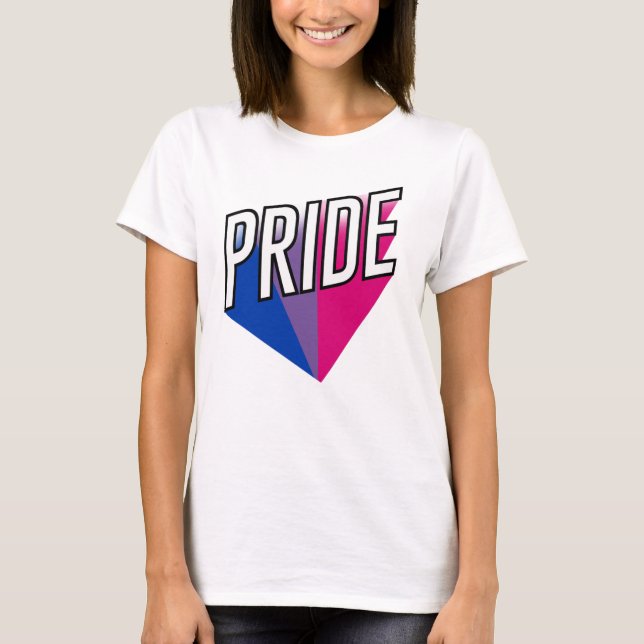 Camiseta Orgullo Bisexual Explota (Anverso)