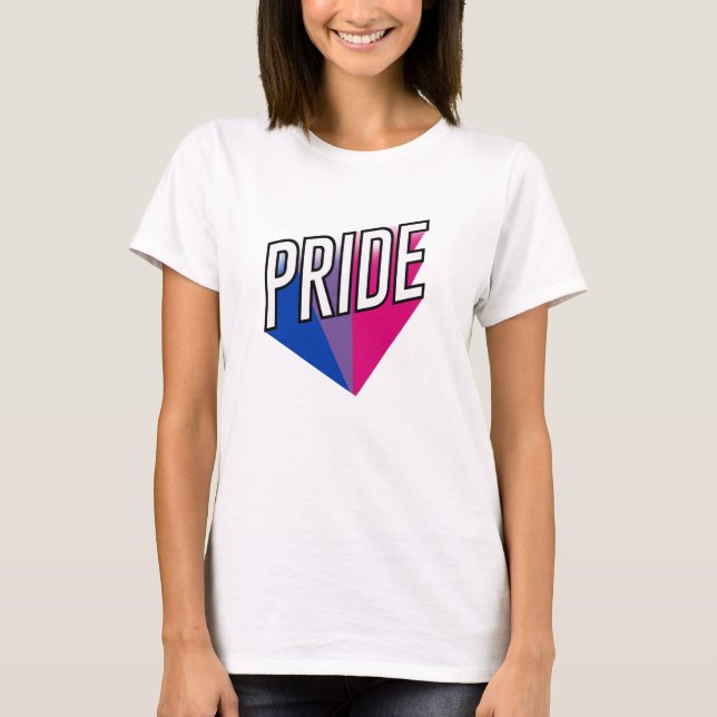 Camiseta Orgullo Bisexual Explota (Anverso)