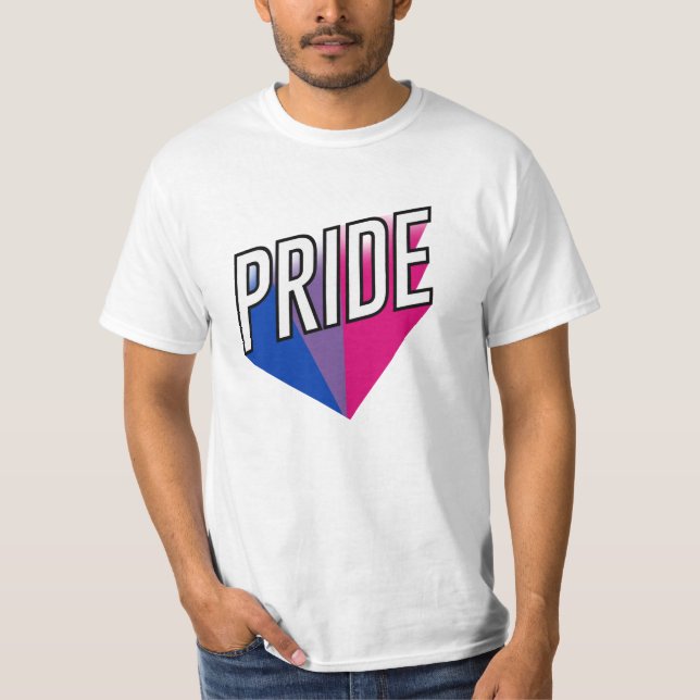 Camiseta Orgullo Bisexual Explota (Anverso)