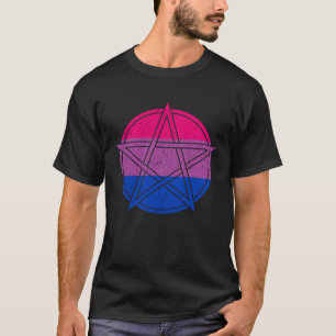 Camiseta Orgullo Bisexual Gótico Wicca Brujería Petagram Sa