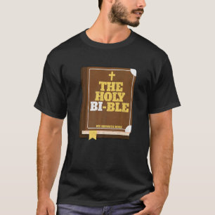 Camiseta Orgullo Bisexual Lgbt La Sagrada Biblia Queer No b