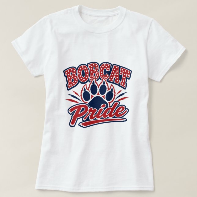 Camiseta Orgullo Bobcat (Diseño del anverso)