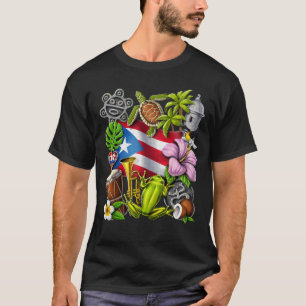 Camiseta Orgullo boricua de Puerto Rico