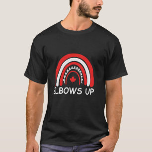 Camiseta Orgullo Canadiense Empuja Al Espíritu Canadiense L