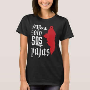 Camiseta Orgullo Catracho Hondureño Vos Solos Sos Pajas Hon