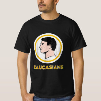 Camiseta Orgullo caucásico divertido vintage