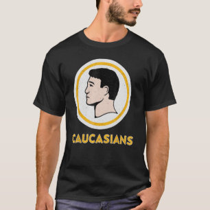 Camiseta Orgullo caucásico vintage
