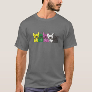 Camiseta Orgullo ceterosexual Lgbtq Perro francés ceterosex