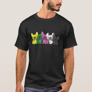 Camiseta Orgullo ceterosexual Lgbtq Perro francés ceterosex