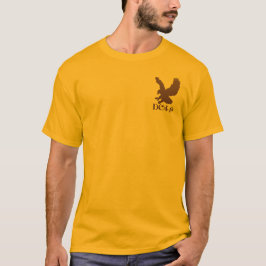 Camiseta Orgullo cherokee y Eagle en Brown